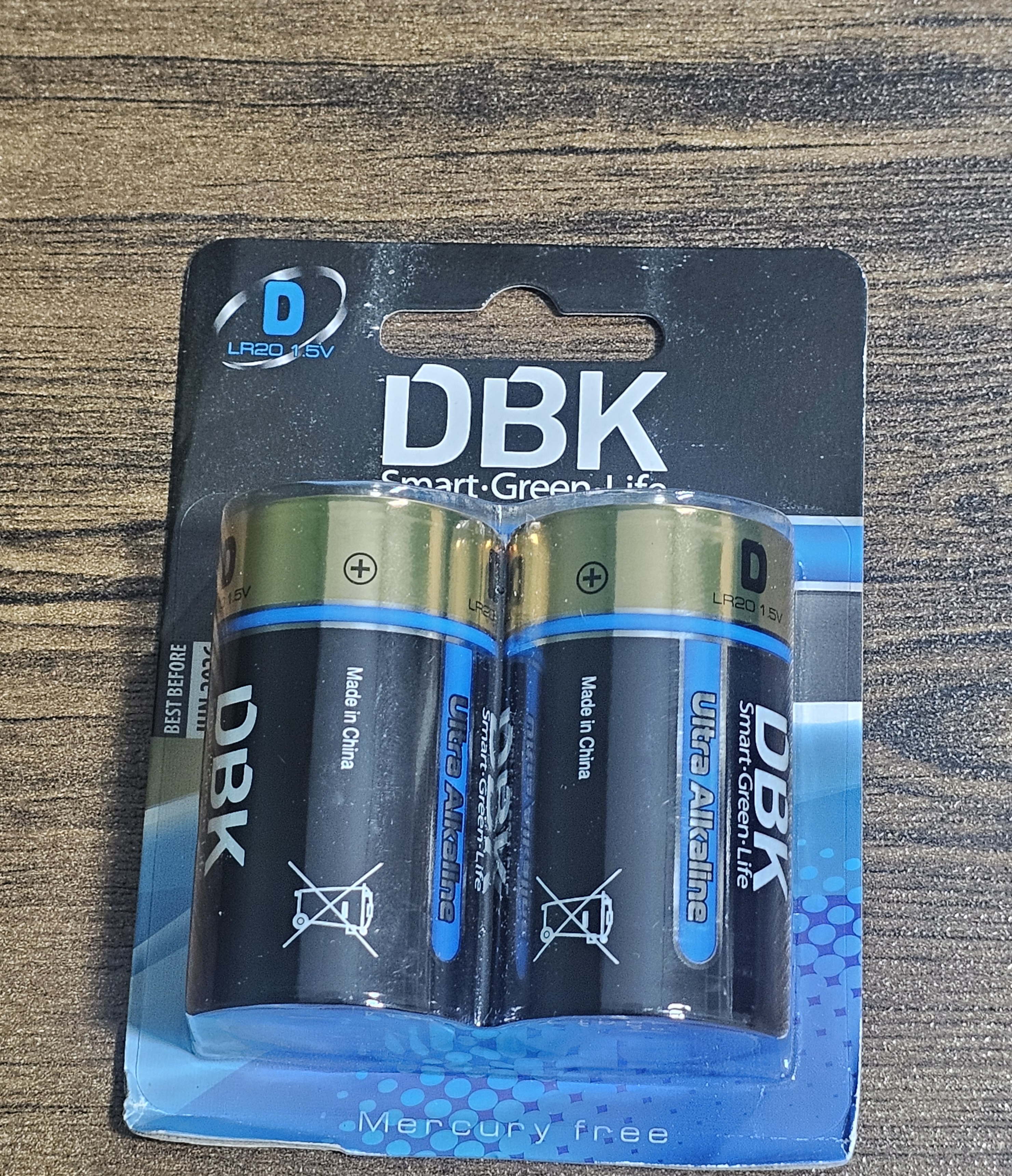 باطری آلکالین DBK سایز D